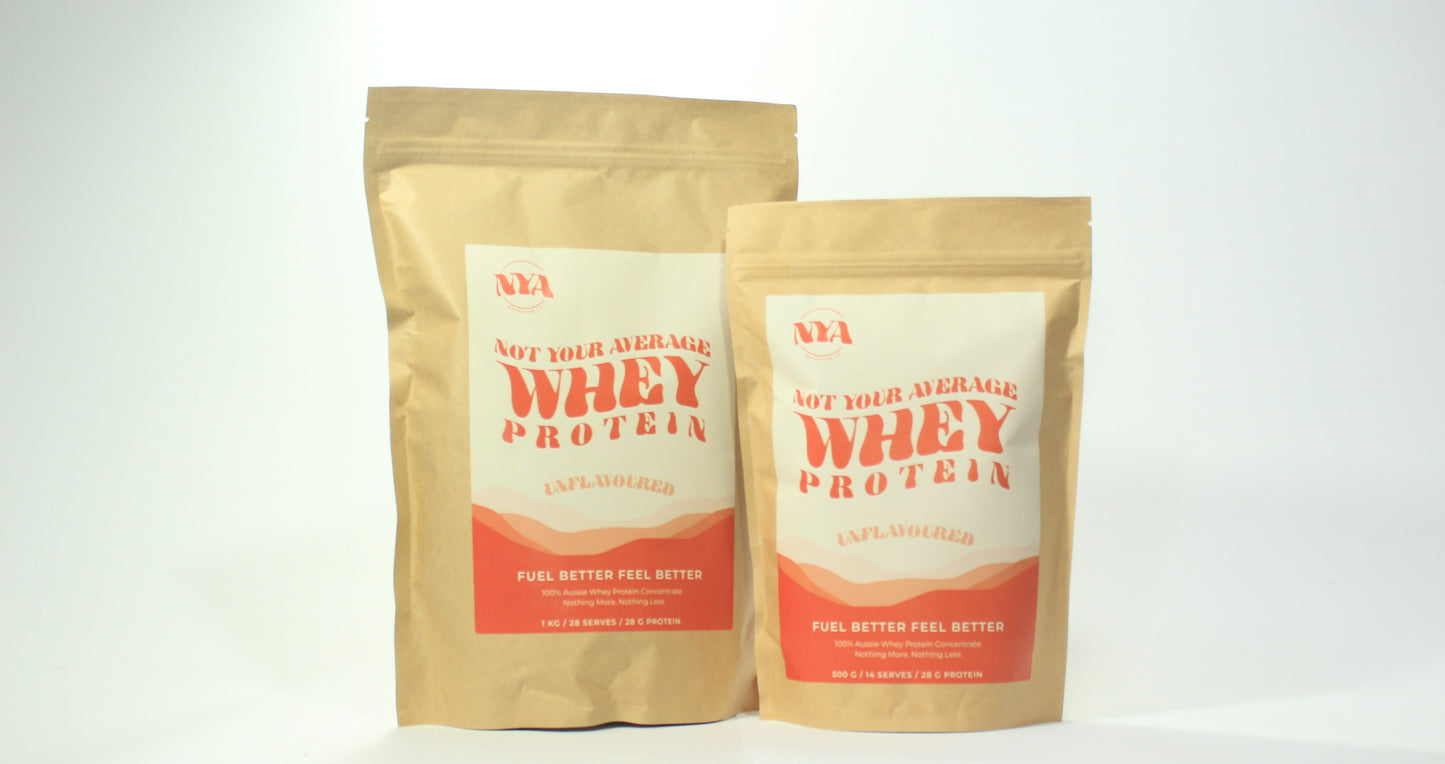 Not Your Average Whey Protein - Unflavoured