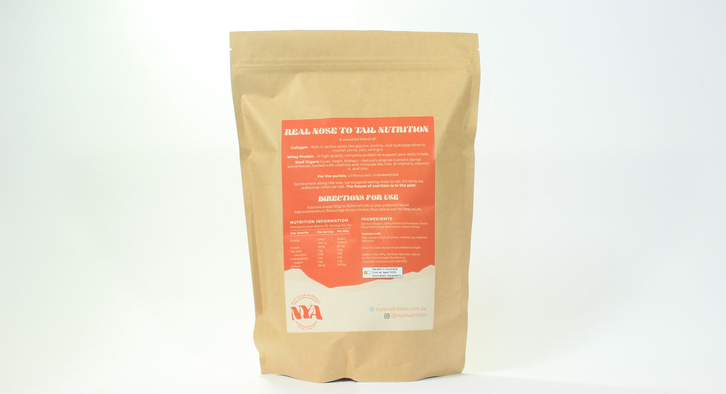 Nose To Tail Blend - Unflavoured