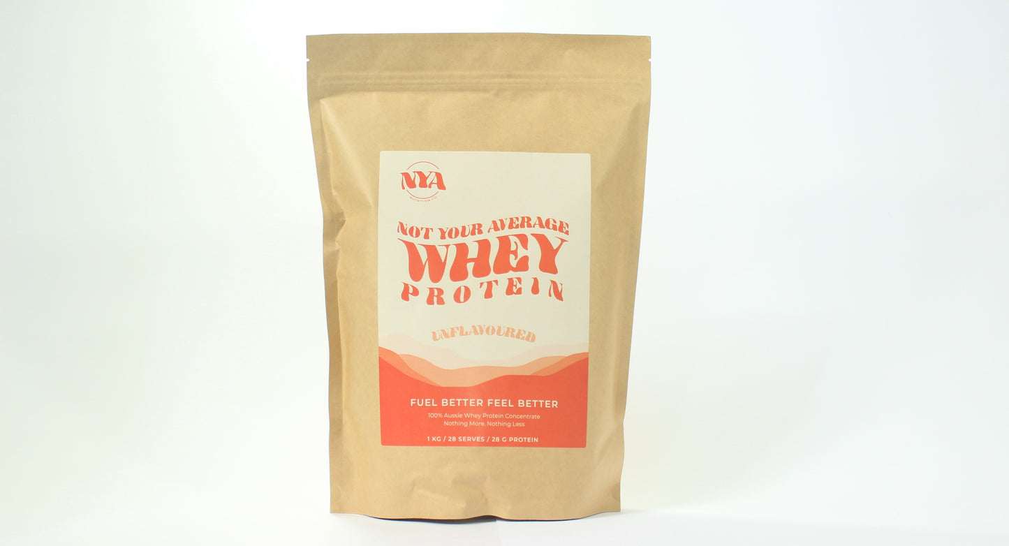 Not Your Average Whey Protein - Unflavoured