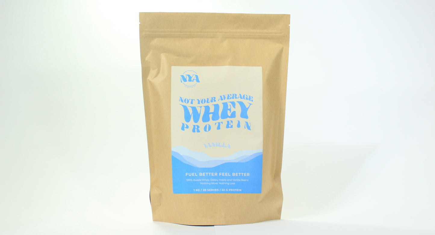 Not Your Average Whey Protein - Vanilla
